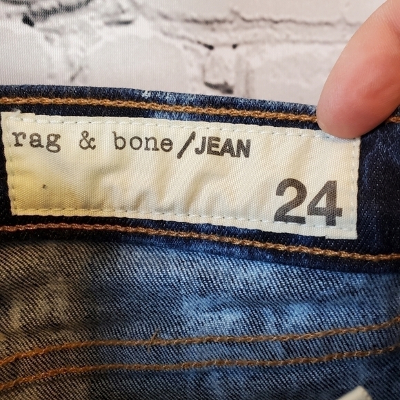𝅺RAG and bone acid washed tye dye skinny jeans 24 - Picture 10 of 12